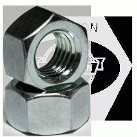 1-3/8-6 Grade 2H Heavy Hex Nut – Steel, Hardened, Plain Finish | ASTM A194 | 1XA21 Model 7 thumbnail image