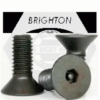 Flat Socket Cap, Tamper Resistant, Thermal Black Oxide, Alloy (inch)