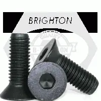 7/8in-9 x 2 1/4in (FT) FLAT SOCKET CAPS COARSE ALLOY THERMAL BLACK OXIDE