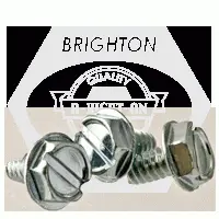 Thread Cutting Screw, Type 23(t), Zinc, Low Carbon (inch)