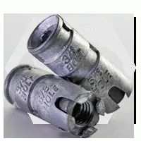 Expansion Shield Anchor, Single, Zinc Alloy (inch)