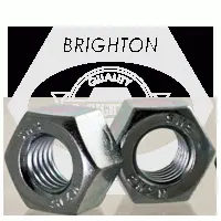 2h Heavy Hex Nut, A194 / Sa 194, Zinc Cr+3 (inch)