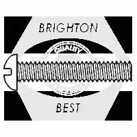 8-32 x 3/4in ROUND SLOT ALUMINUM MACHINE SCREW