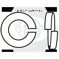 Metric Hi Collar Lockwasher Din 7980 Plain