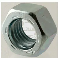 Grade 8 Hex Nut, Zinc Bake Cr+3(inch)