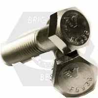 7/16in-20 x 3 1/4in Stainless 316 Hex Head Cap Screws (Inch) Astm F593