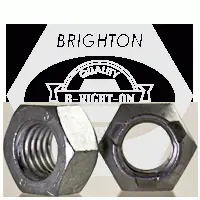 M16-2.00 Metric Class 8 All Metal Locknut Din 980 V Zinc Cr 3 Waxed