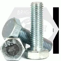 Metric 10.9 Hex Head Bolt / Screw, Din 931 / 933, Zinc Cr+3