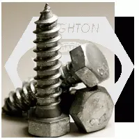 Hex Lag Screw, Hot Dip Galvanized, Low Carbon (inch)