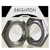 Hex Panel Nut, Zinc Cr+3 (inch)