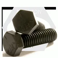 5/16in-24 x 3 1/4in (PT) HEX CAP SCREWS  GRADE 5 FINE MED. CARBON  PLAIN