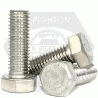 M4-0.70 x 12 MM HEX CAP SCREWS COARSE STAIN A2 SS