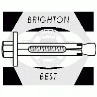 1 1/2in x 2-1/4in Sleeve Anchors, Hex Head, 304 Stainless Steel (Inch)