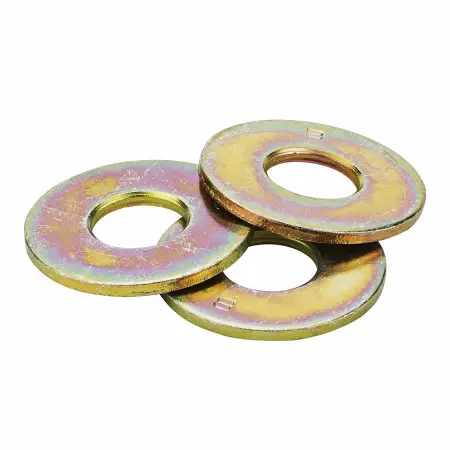 Metric Din 125a Flat Washer 200hv Zinc Yellow