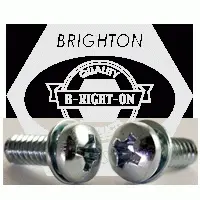 Machine Screw, Pan Head Phillips, Sems, Zinc Cr+3 (inch)