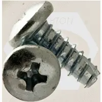 6-20 x 5/8in (FT) INDENT HWH SL THREAD CUTTING SCREWS TYPE25 ZINC CR+3