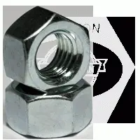 Grade 2 Hex Nut, Zinc Cr+3 (inch)