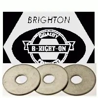 3/8in Stainless 18 8, Flat Washer Fender Standard (Inch)