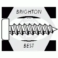 Particle Board Screws, Plain, Hardened (inch)