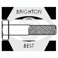 1/2in-13 x 4 1/2in Grade 5 Hex Head Cap Screws, Zinc Js500 (Inch)