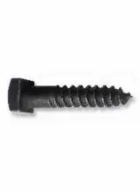 Square Lag Screws, A307 Grade A, Plain (inch)