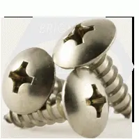 Self Tapping Screw, Phillips Truss Head, Type A, Stainless Steel 18 8 (inch)