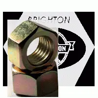 Grade 2 Hex Nut, Zinc Yellow Cr+6 (inch)