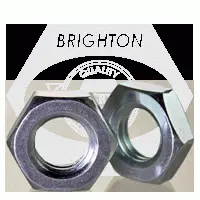 Metric Class 04 Hex Jam Nuts Din 439b Zinc Cr+3