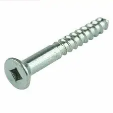 Woodex  Screws, Flat  Square Drive, Pltd(inch) P Series