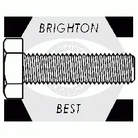Hex Tap Bolt, Grade 5, Zinc Yellow(inch)