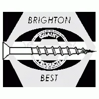 Woodex  Screws, Flat  Square Drive, Pltd(inch)