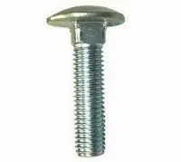 Metric 4.6 Din 603 Carriage Bolts Zinc Cr+3