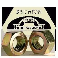 Heavy Hex Nut, A563 A, Zinc Yellow (inch)