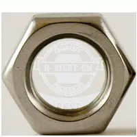 Stainless 18 8 Hex Jam Nut (inch)