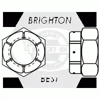 Flexloc, Full Height Locknuts, Cadmium (inch)