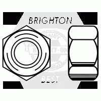 USA Grade C Heavy Hex Nut, A563, Plain