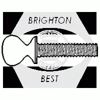 Thumb Screw, Type A With Shoulder, Zinc Cr+3 (inch)