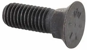 Elliptical Head Plow Bolt, Grade 5, Zinc Cr+3 (25lb Kegs) (inch)