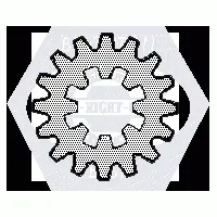 Internal/external Tooth Lock Washers, Zinc Cr+3 (inch)