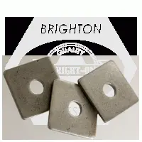 Square Plate Washer, Plain (inch)