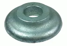 1in Ogee Washer, Class 30 Grey Iron HDG (Inch)