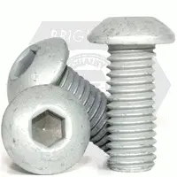 Button Socket Cap, Mechanical Zinc, Alloy (inch)