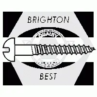 Wood Screws, Chrome (inch)