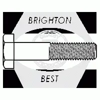 Hex Bolts, A307 Grade A, Zinc Yellow(inch)