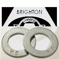 Metric Din 125a Flat Washer 140 Hv Zinc Cr+3