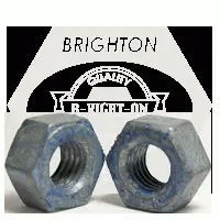 Grade Dh Heavy Hex Nut, A563, Hdg/wax & blue Dye (inch)