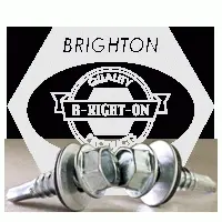 Self Drilling Screw, Hwh Unslotted W/ Bonded Washer, Zinc Cr+3 (inch)