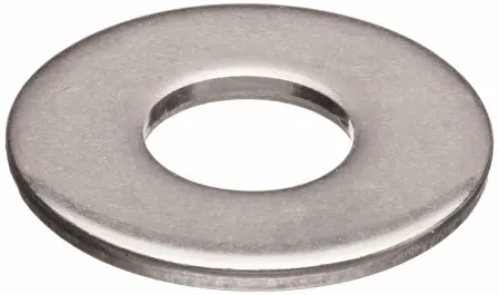 Pkg (pcs) Sae Flat Washer, Zinc Cr+3, Low Carbon (inch)