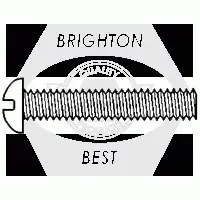 1/4in-20 x 2in COARSE ROUND SLOT MACHINE SCREWS, ROUND SLOTTED, STAINLESS STEEL 304