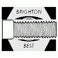 Clip Head Plow Bolts, Grade 5, Plain (inch)